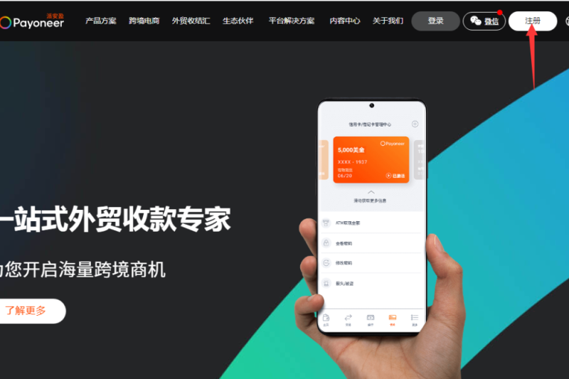 Payoneer 注册流程详解